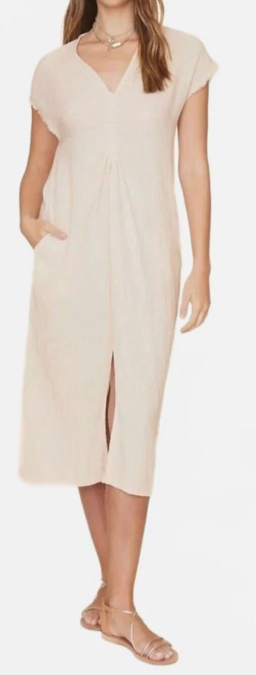 Xirena Drue100% Cotton Dress in Oysterette NWT Size XS